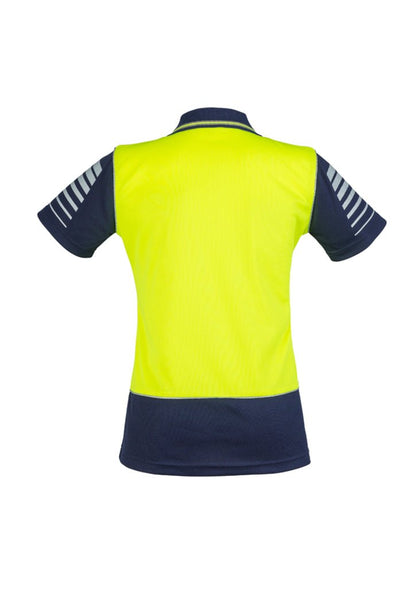 Syzmik Womens Hi Vis Zone Polo ZHL236 - Icon Tshirts