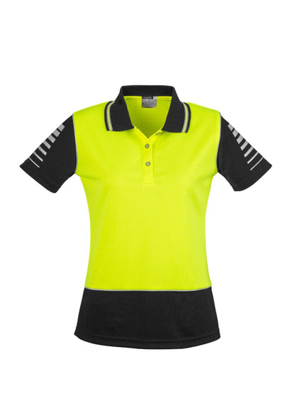Syzmik Womens Hi Vis Zone Polo ZHL236 - Icon Tshirts