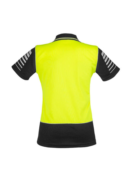 Syzmik Womens Hi Vis Zone Polo ZHL236 - Icon Tshirts