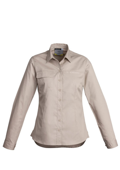 Syzmik Womens Lightweight Tradie L/S Shirt ZWL121 - Icon Tshirts
