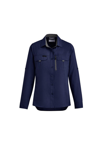 Syzmik Womens Outdoor L/S Shirt ZW760 - Icon Tshirts