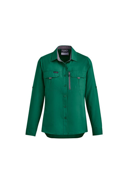 Syzmik Womens Outdoor L/S Shirt ZW760 - Icon Tshirts