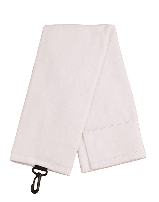 TW06 GOLF TOWEL WITH HOOK - Icon Tshirts