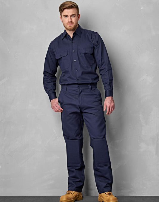 WP03 MEN'S HEAVY COTTON DRILL CARGO PANTS - Icon Tshirts