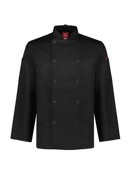Zest Mens L/S Chef Jacket CH232ML - Icon Tshirts