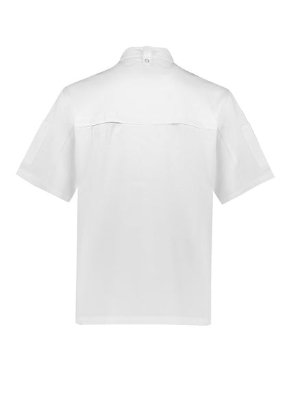 Zest Mens S/S Chef Jacket CH232MS - Icon Tshirts