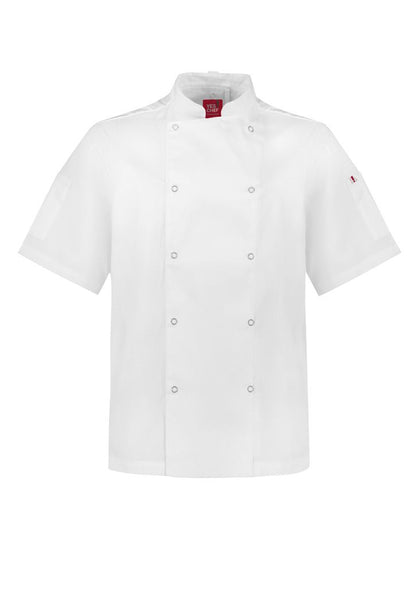 Zest Mens S/S Chef Jacket CH232MS - Icon Tshirts