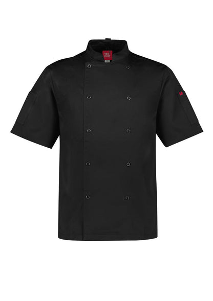 Zest Mens S/S Chef Jacket CH232MS - Icon Tshirts